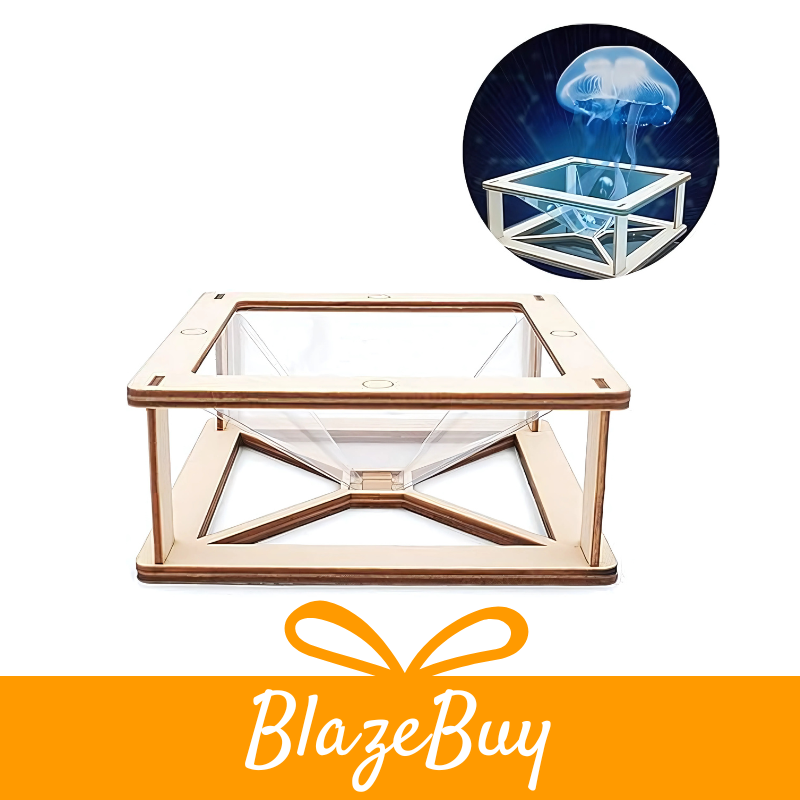 3D Hologram Projector Pyramid