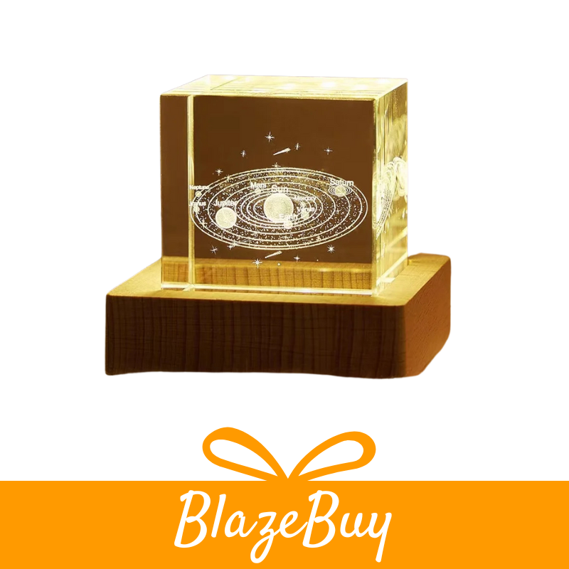 MoonBeam™ 3D Crystal Sculpture