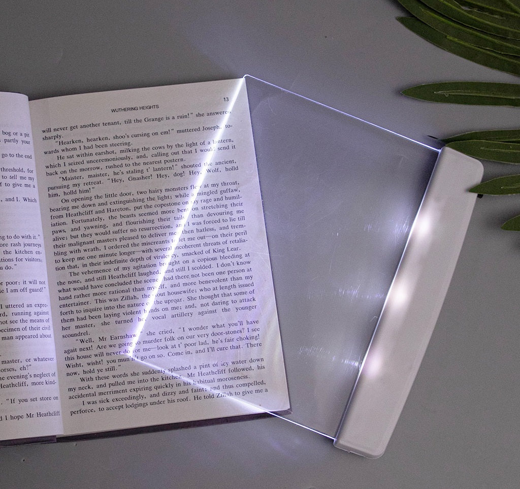Flat Page Book Light