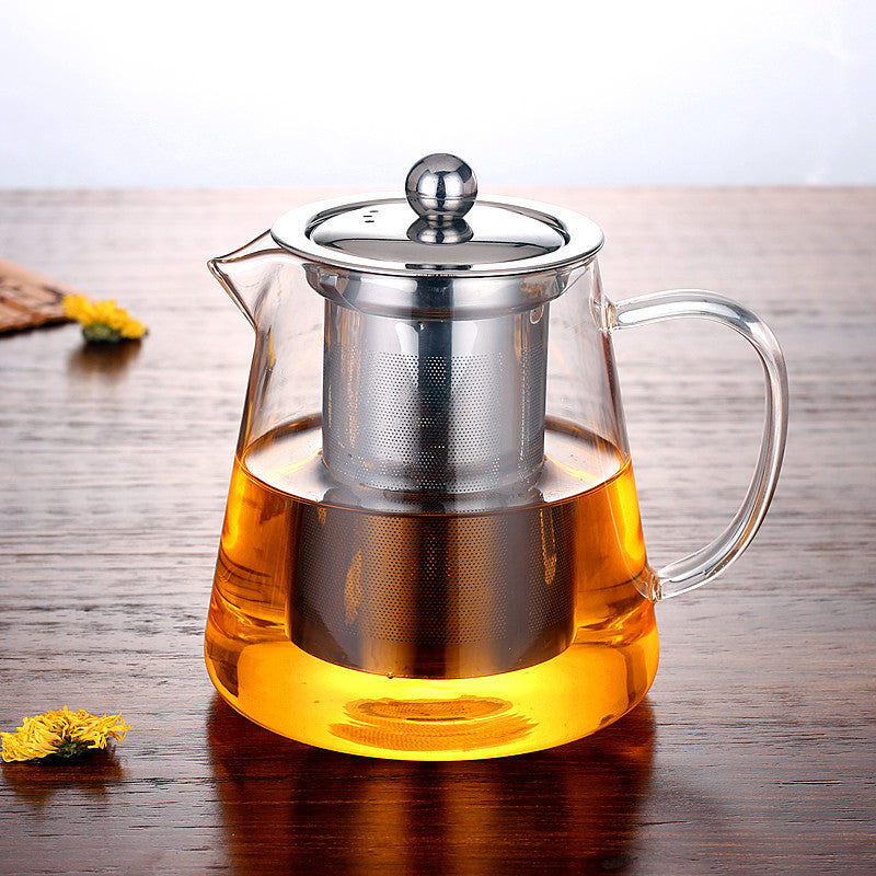 PARACITY Borosilicate Glass Teapot