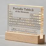 Periodic Table Acrylic Display with Light