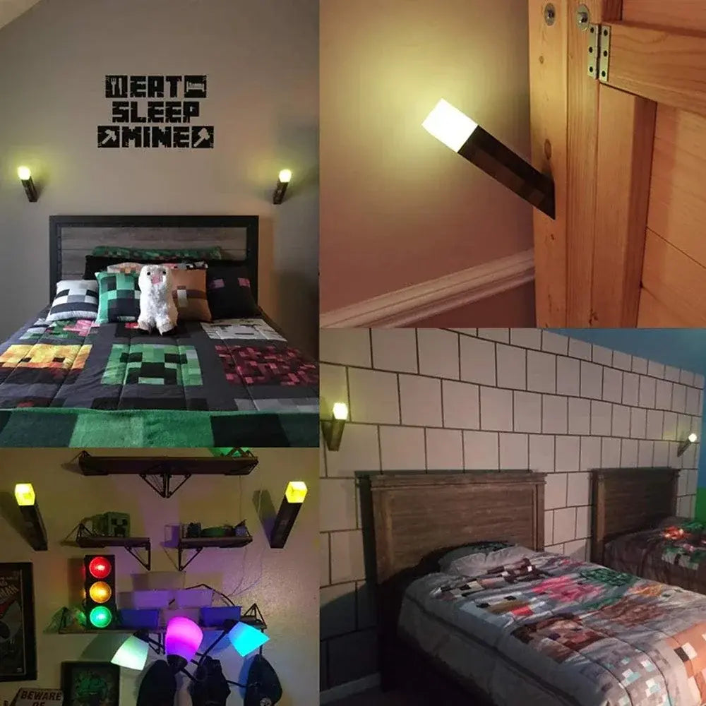 Color Changing Torch Lamp