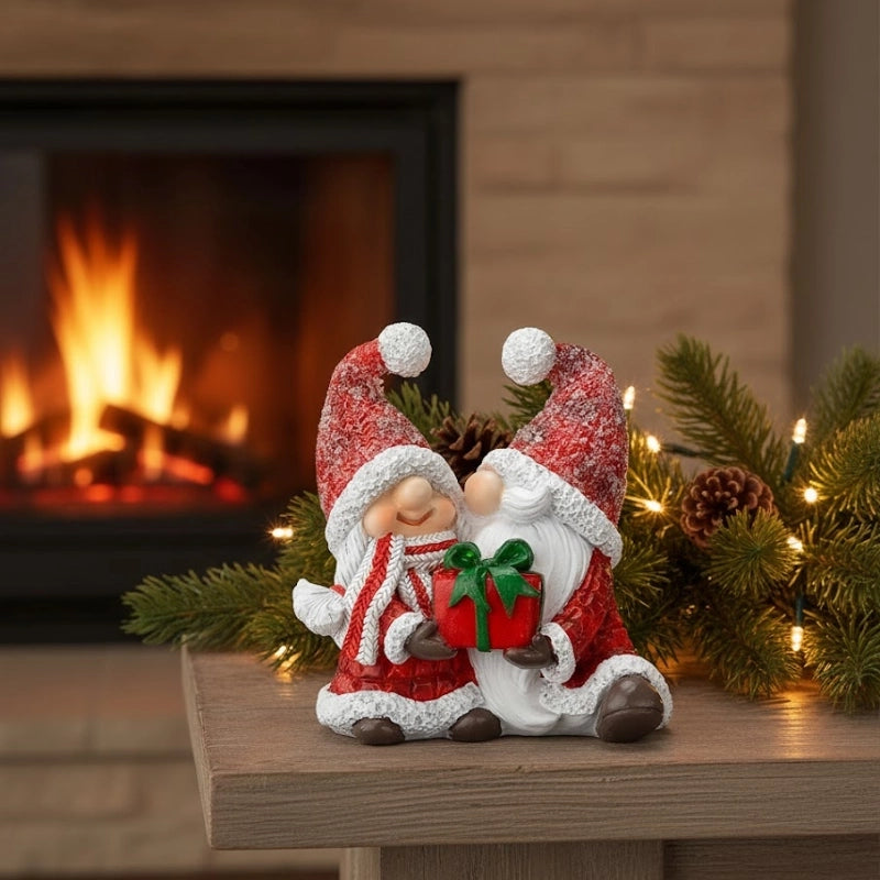 Christmas Gnome Figurine