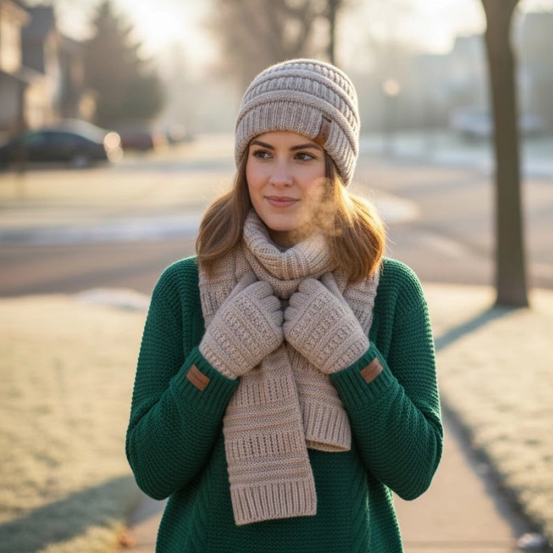 Winter Knit Gift Set