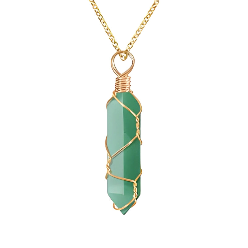 Fluorite Gemstone Jewelry Set