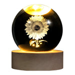 Luminous Nature Crystal Sphere