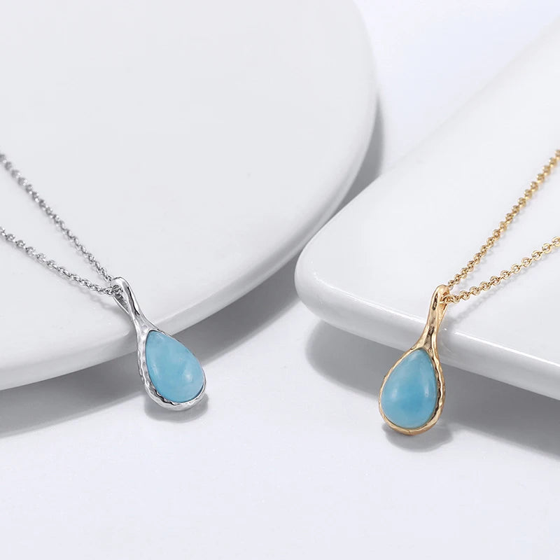 Metiseko Aquamarine Necklace