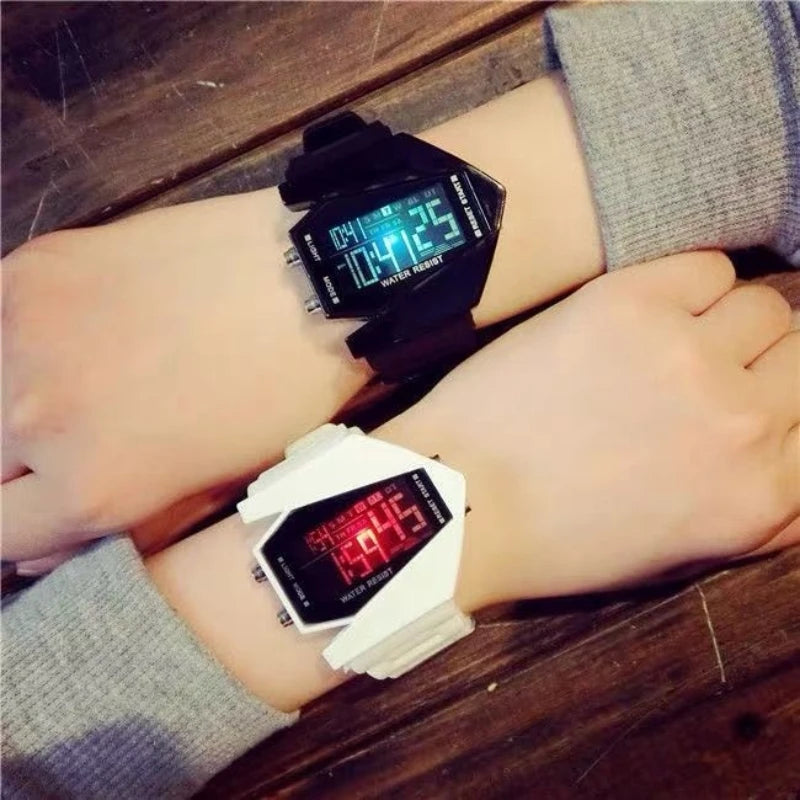 Airplane LED Wrist Watch