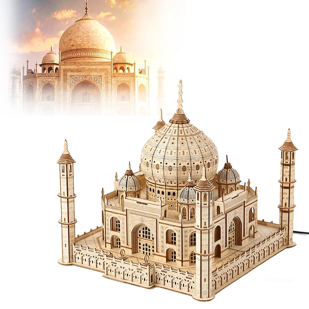 Taj Mahal Wooden Puzzle