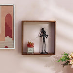 Dad & Daughter Iron Figurine