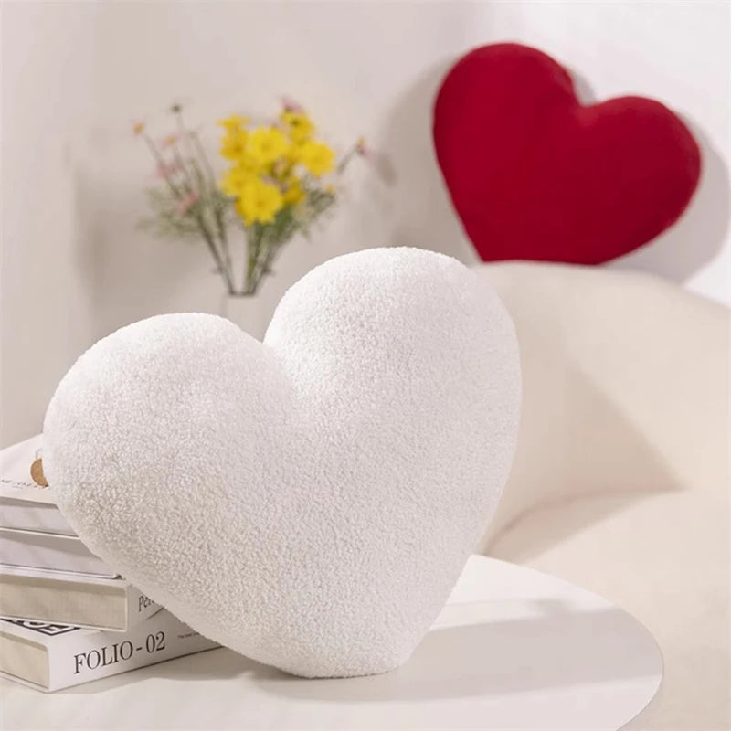 Heart Plush Cushion Set