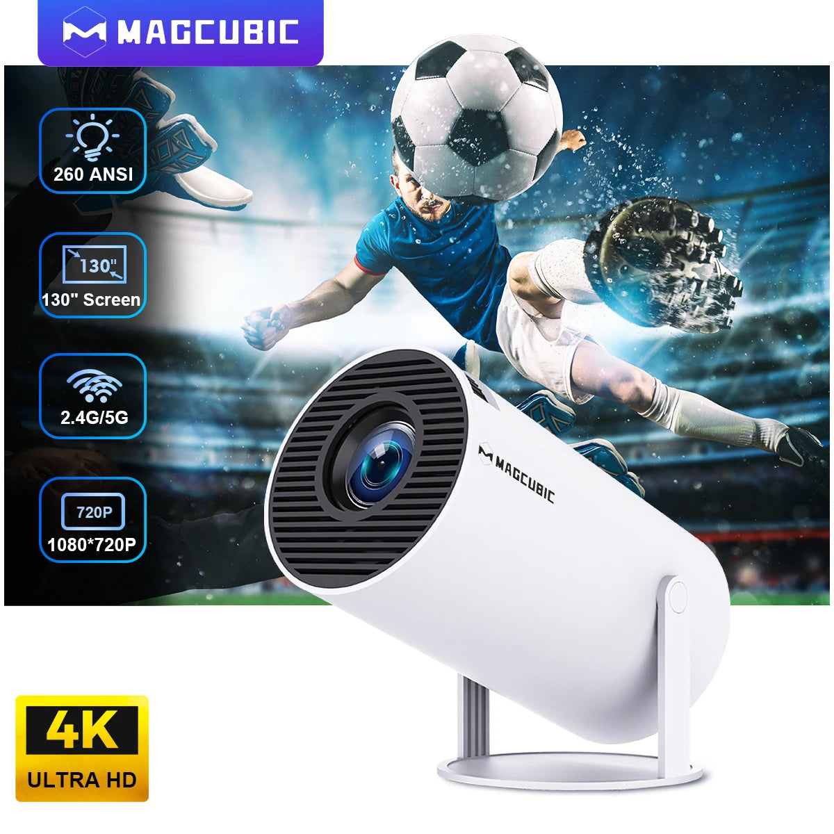Mini Smart Portable Projector