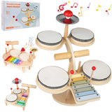 Wooden Kids Drum Collection