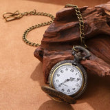 Anime Skull Pocket Watch Necklace