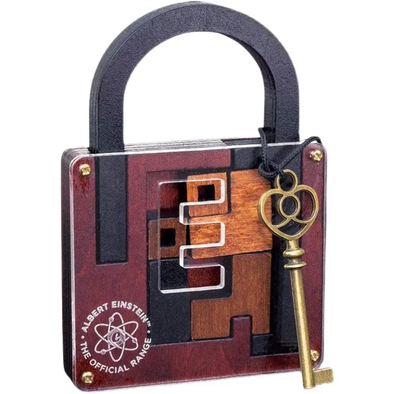 Einstein Lock Puzzle Game