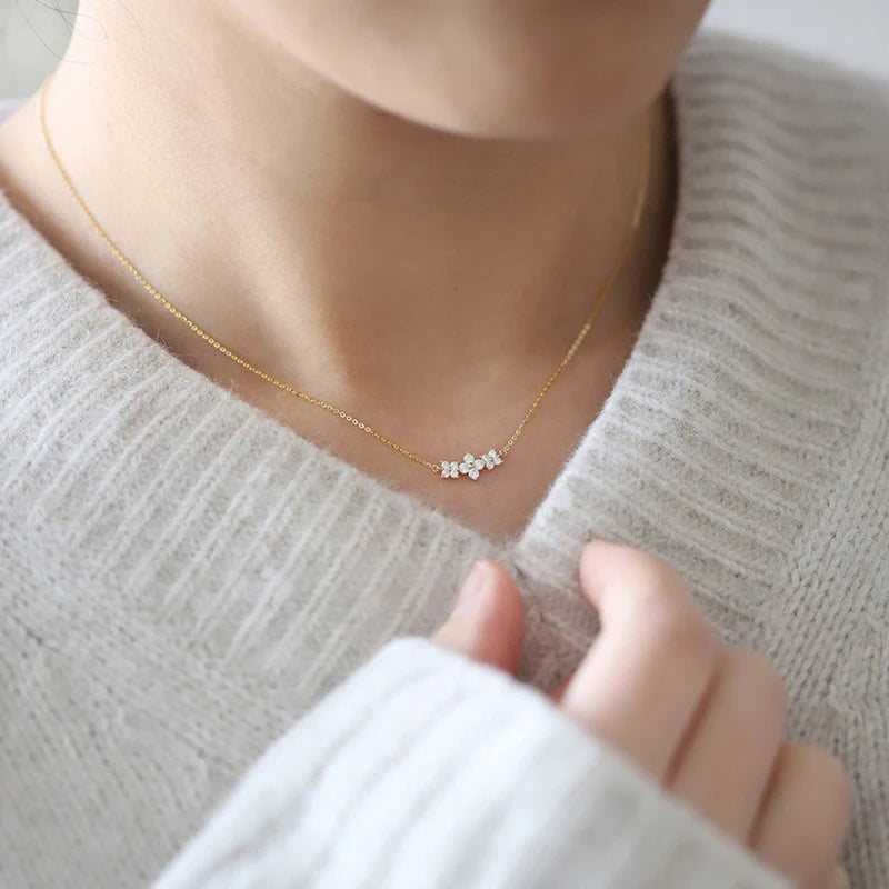 MoissaniteBloom™ Pendant Necklace