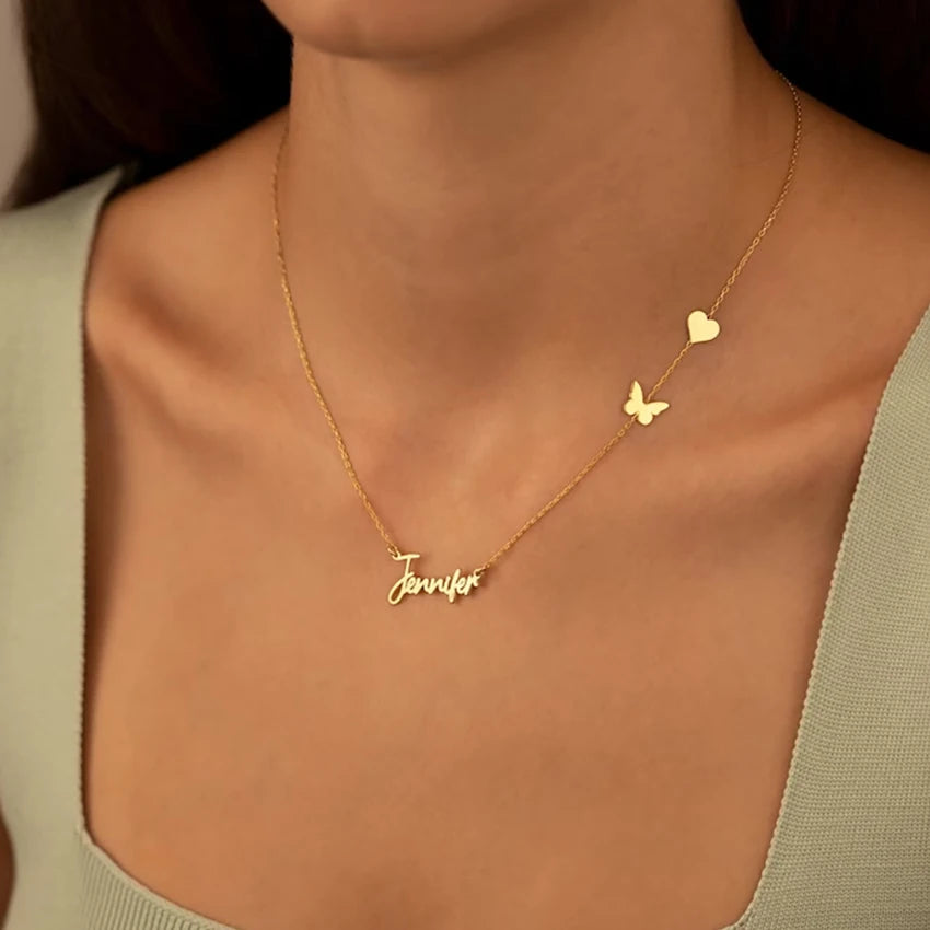 HeartButterfly™ Custom Necklace