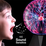 Interactive Plasma Ball Lamp