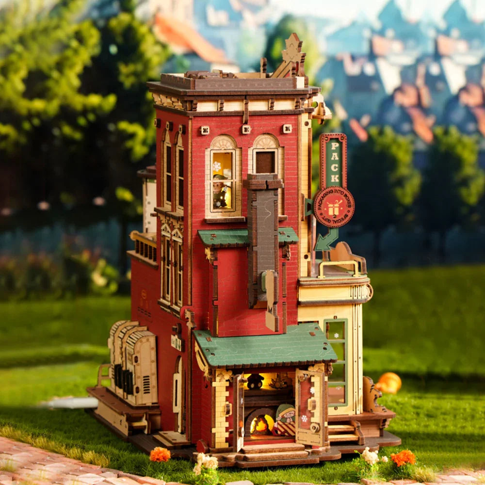 Wooden Gift Factory Puzzle