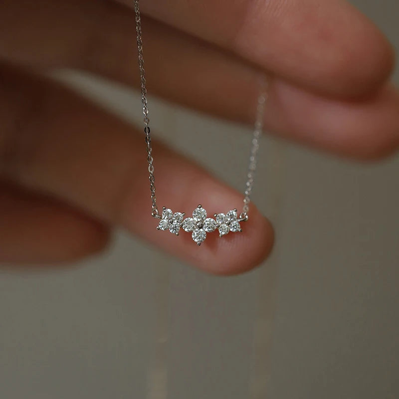 MoissaniteBloom™ Pendant Necklace
