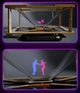 3D Hologram Projector Pyramid