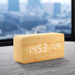 WoodGlow™ Alarm Clock