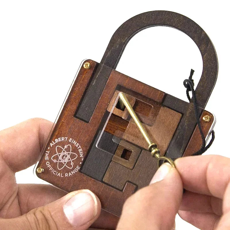 Einstein Lock Puzzle Game