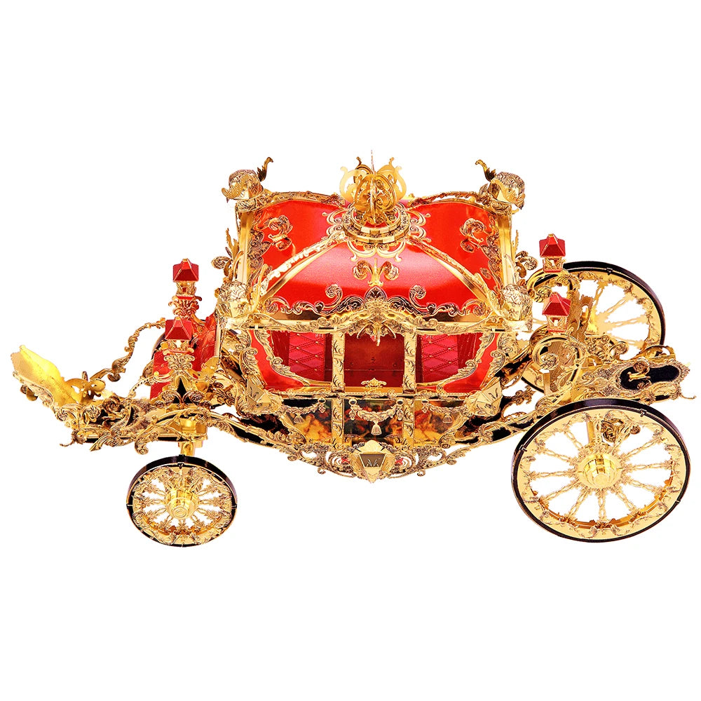 Princess Carriage Metal Puzzle