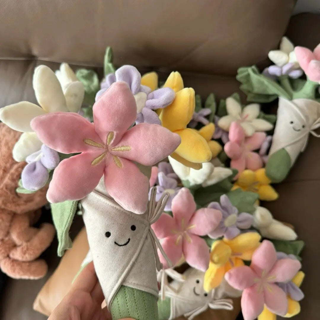 Flower Plush Doll Toy