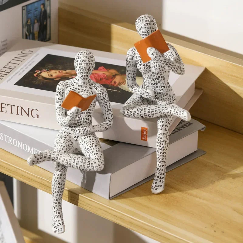 Reading Women Sculpture Set