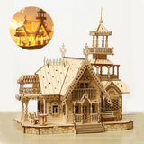Country Villa Wooden Puzzle