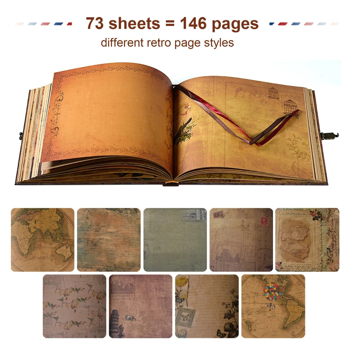 Adventure Memory Scrapbook Album