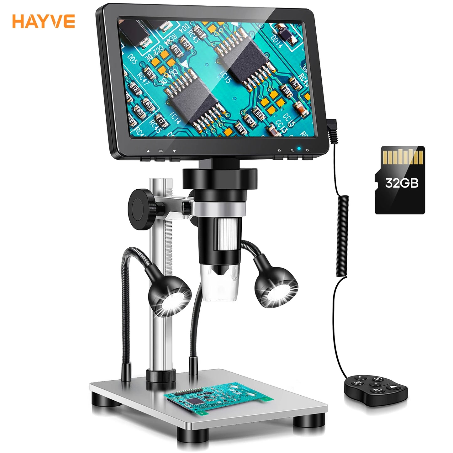 7-Inch LCD Digital Microscope