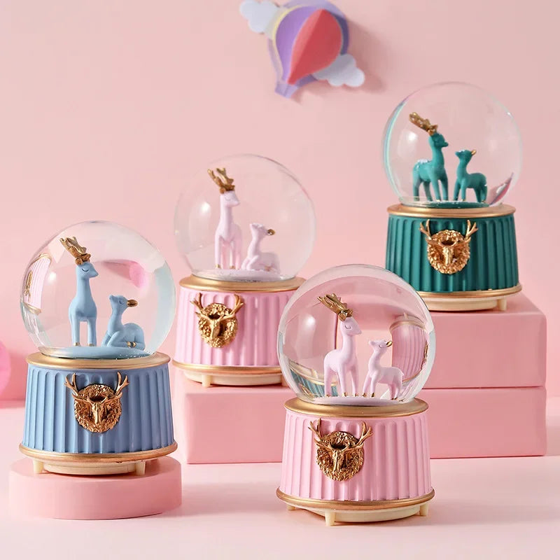 Musical LED Snow Globes Collection