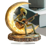 Boho Alien Moon Figurine