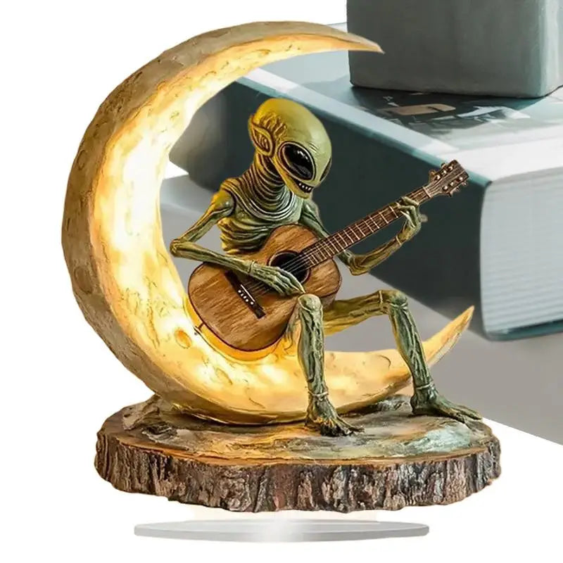 Boho Alien Moon Figurine