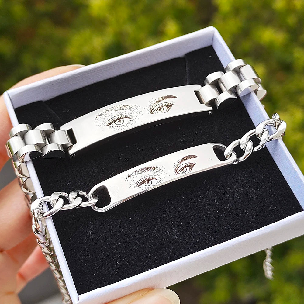Personalized Eye Bracelet Gift