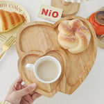 Heart Shaped Bamboo Board