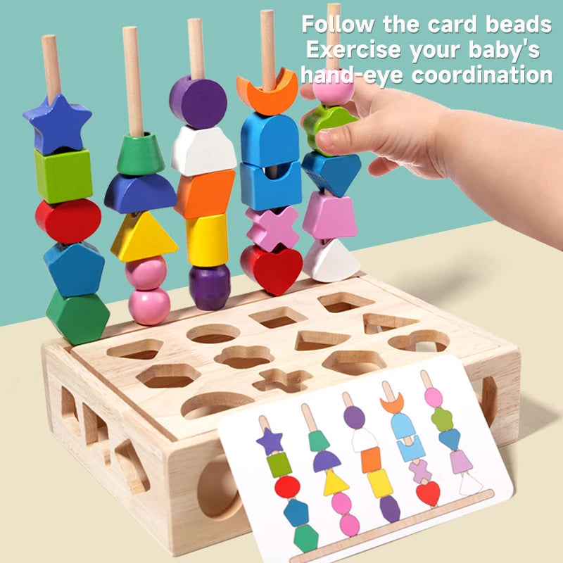 Wooden Color Sorting Toy