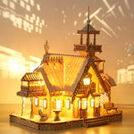 Country Villa Wooden Puzzle