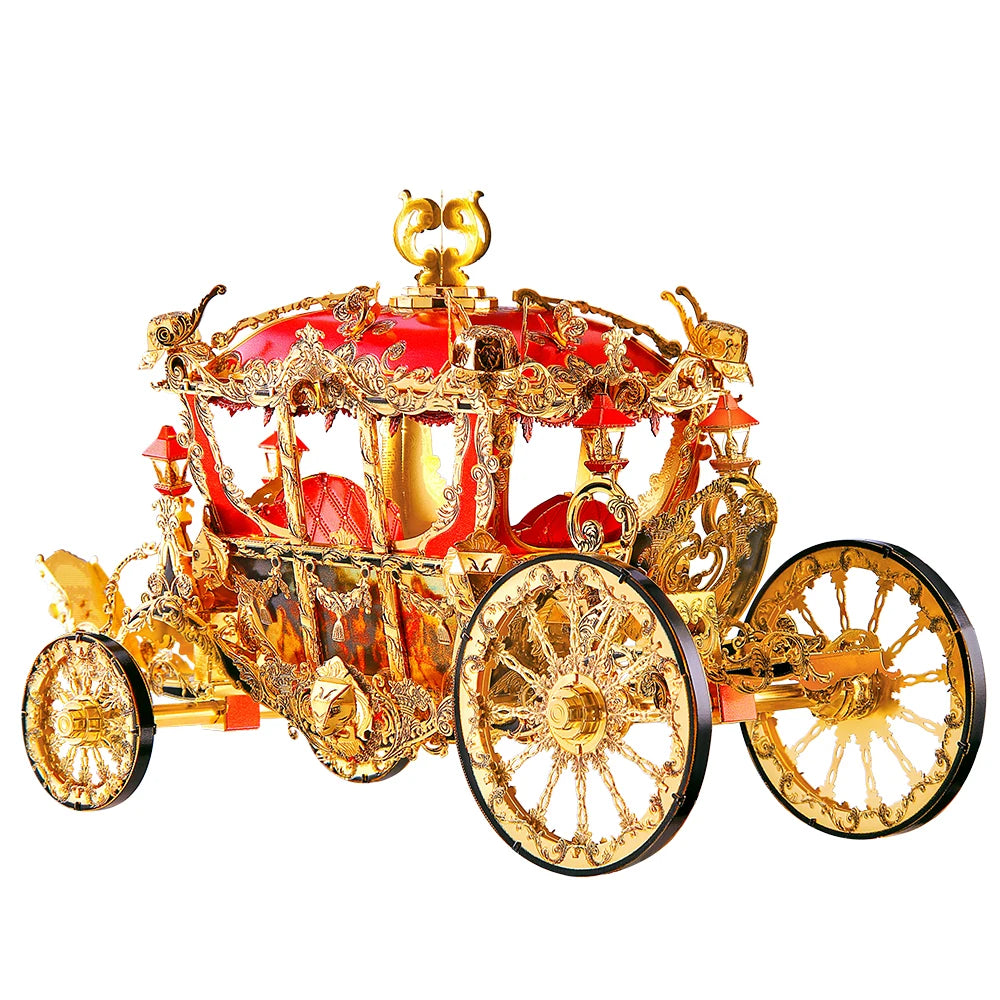 Princess Carriage Metal Puzzle