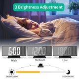 Projection LED Alarm Clock