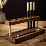 Wooden Pen and Phone Organizer