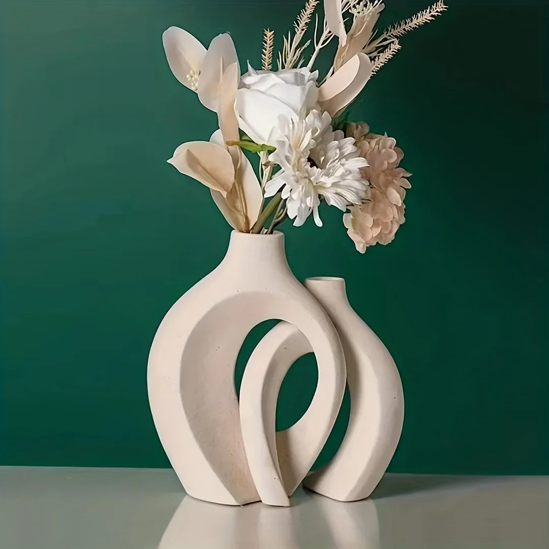 Modern Ceramic Harmony Vase Collection