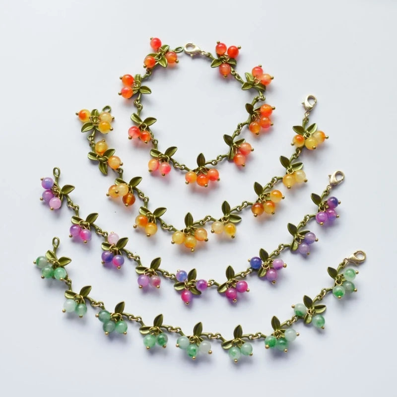 Colorful Beads™ Peach Bracelet