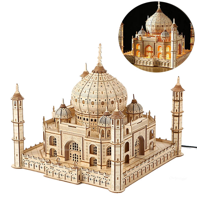 GlowCraft™ Taj Mahal Puzzle