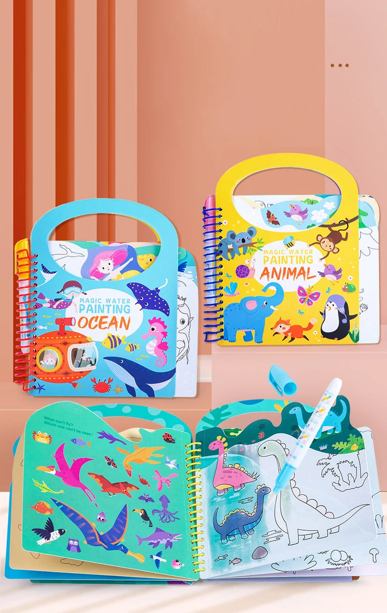 ColorSplash™ Magic Water Drawing Book