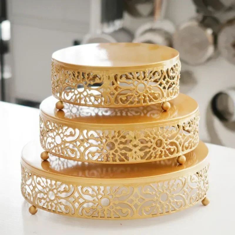Metal Cake Stand Set