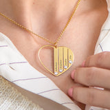 MomLove™ Engraved Heart Necklace