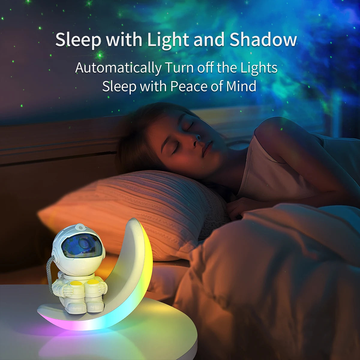 Galaxy Astronaut Night Light